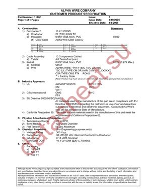 1180C SL002 datasheet  